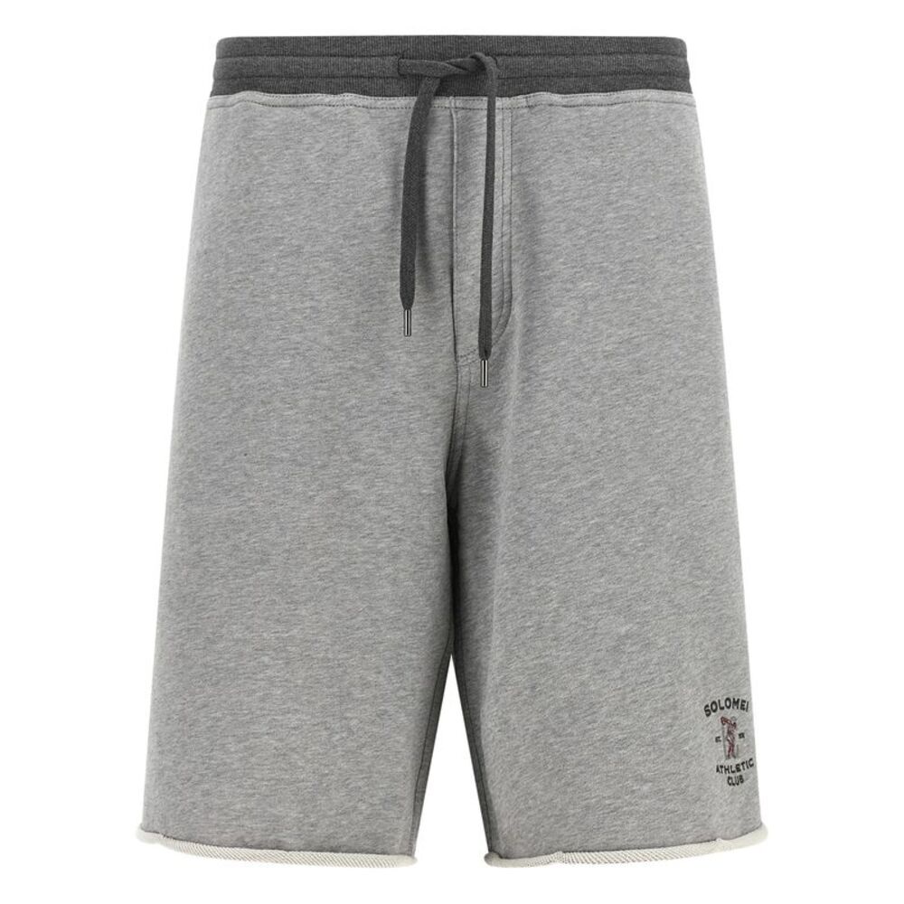Brunello Cucinelli Men 'Solomei Athletic Club' Bermuda Shorts